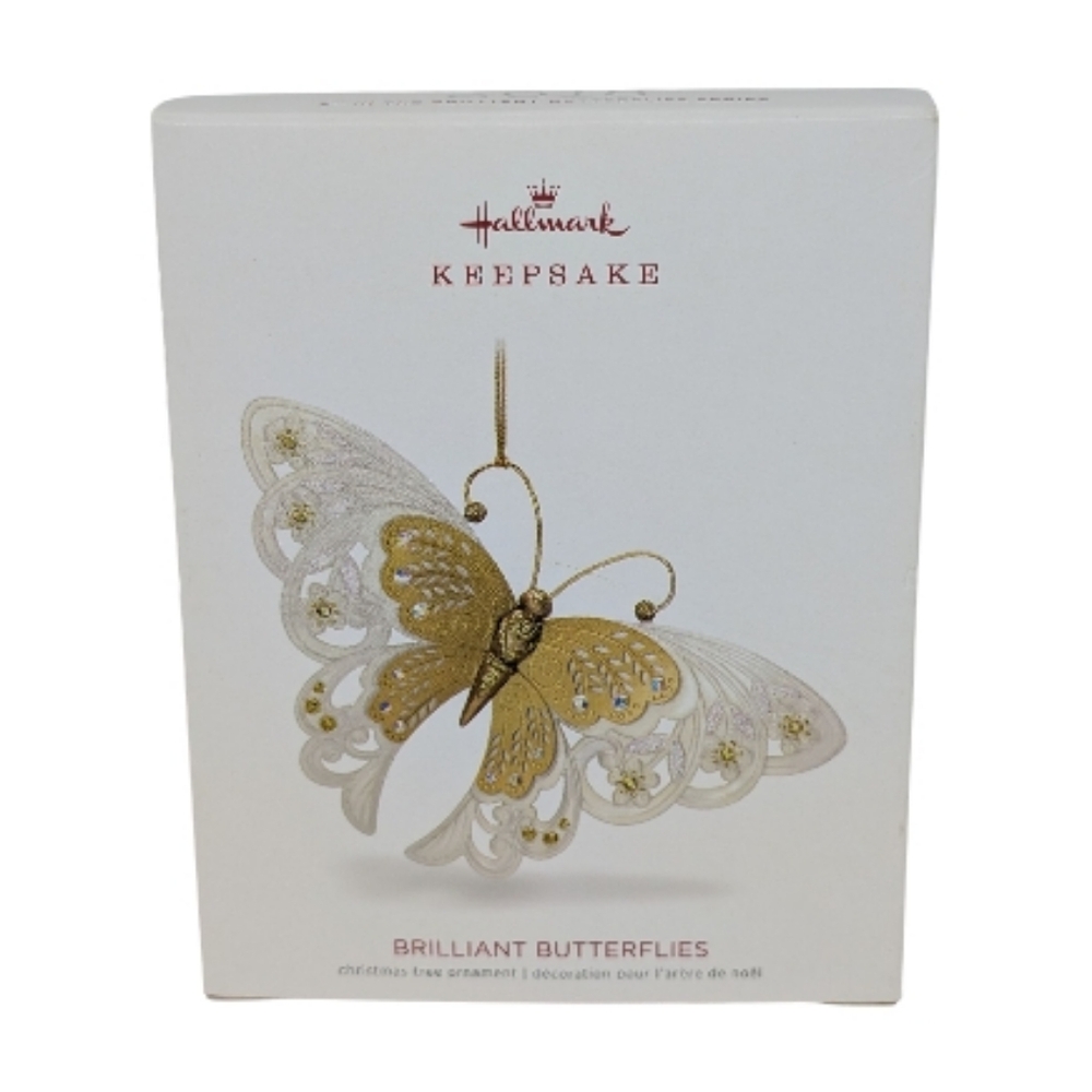 Hallmark Keepsakes Brilliant Butterflies 2018 2nd Edition Christmas Ornament - Picture 8 of 10